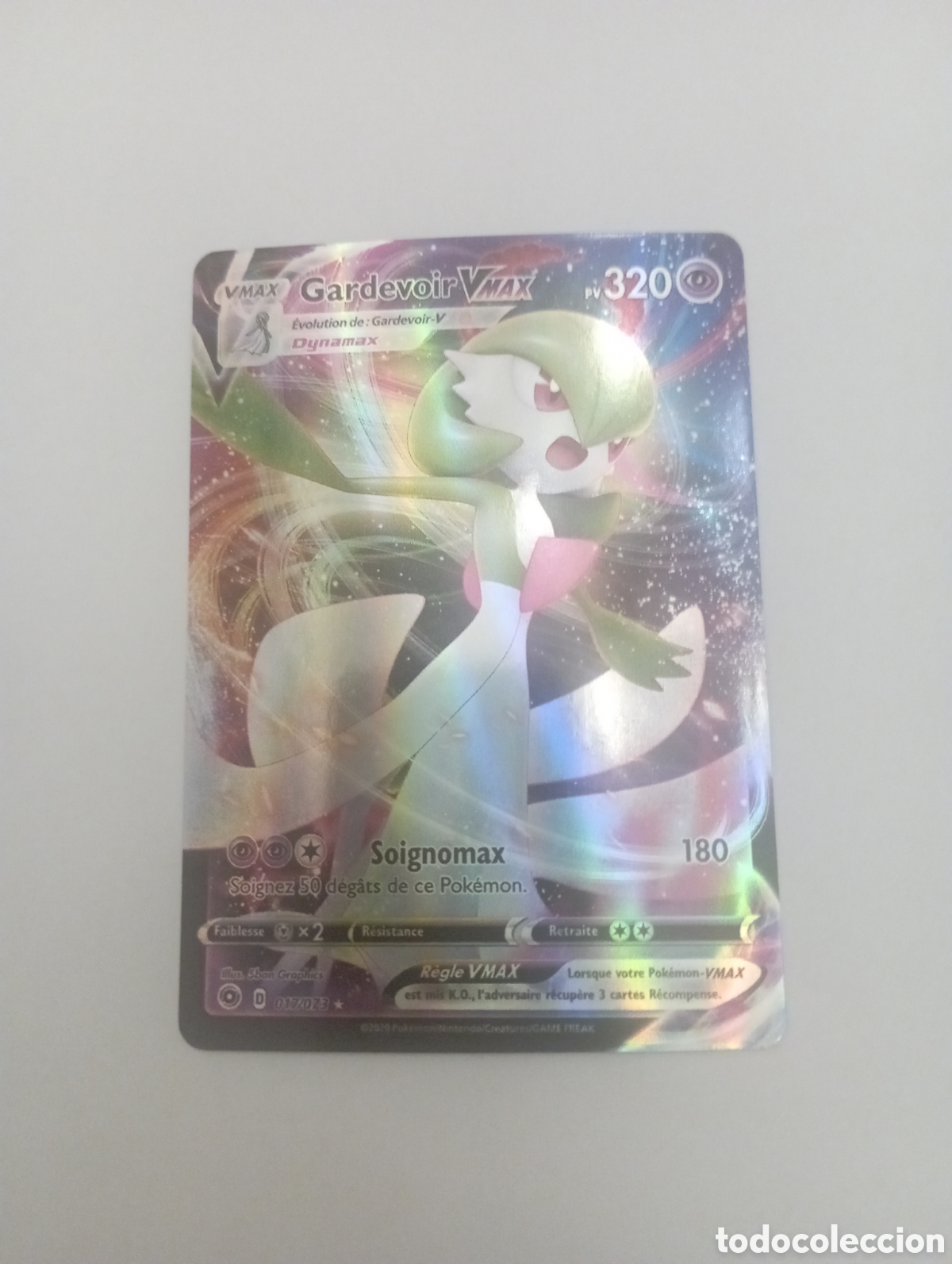 Otros Art&iacute;culos de Coleccionismo en Papel: GARDEVOIR VMAX POKEMON CARD CARTA POKEMON
