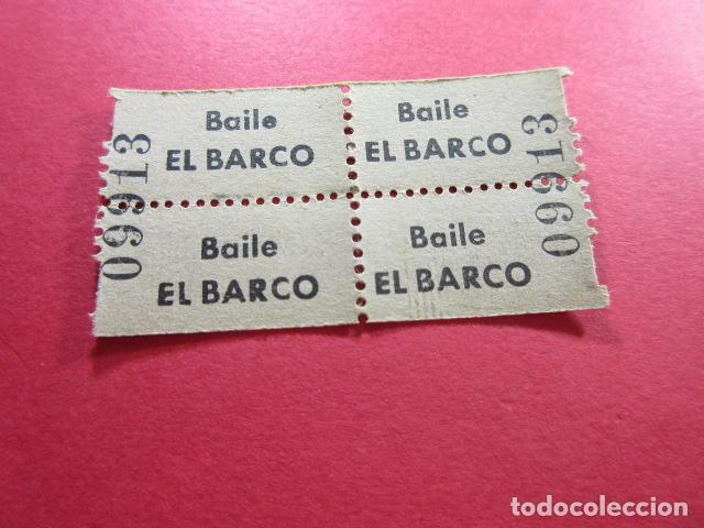 Otros art&iacute;culos de coleccionismo en papel: REF: CAREBI_01 COLECCION CAREBI - ENTRADA - BAILE EL BARCO