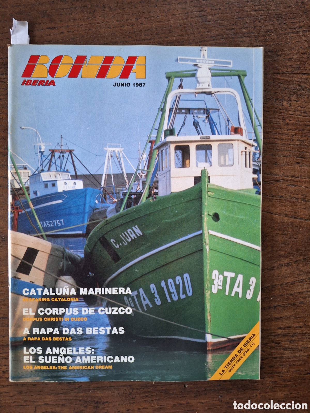 Sammelleidenschaft Andere Papierartikel: Revista ronda iberia de junio 1983