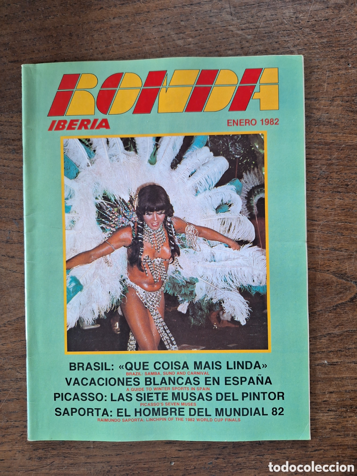 Otros Art&iacute;culos de Coleccionismo en Papel: Revista ronda iberia de enero 1982