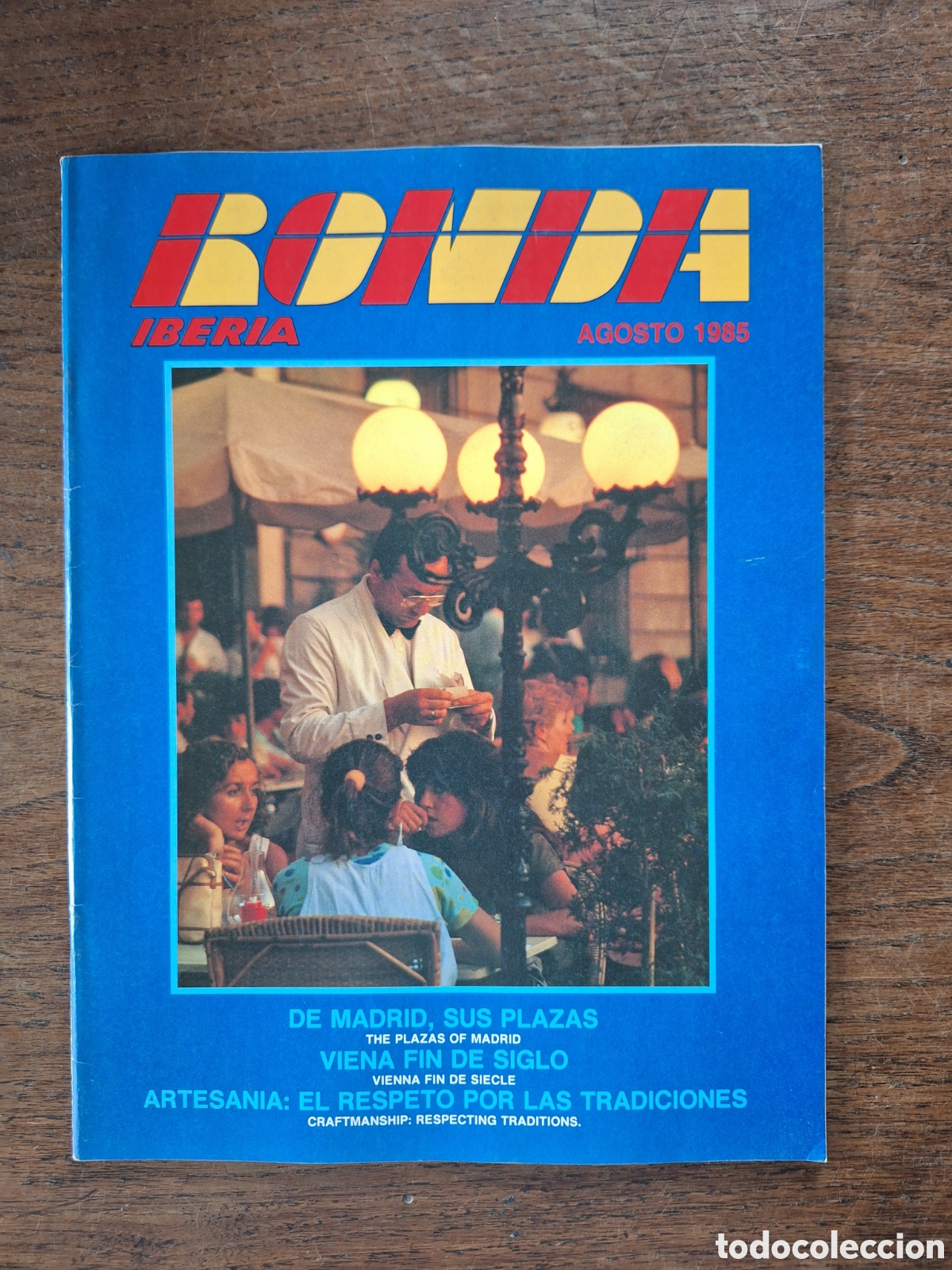 Sammelleidenschaft Andere Papierartikel: Revista ronda iberia de agosto 1985
