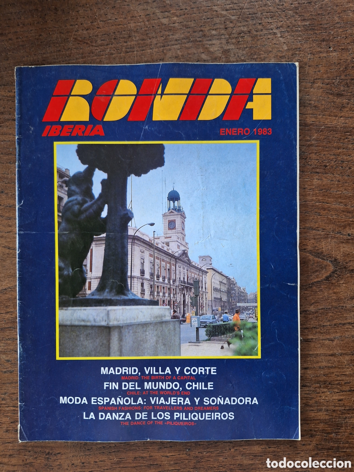 Otros Art&iacute;culos de Coleccionismo en Papel: Revista ronda iberia de enero 1983