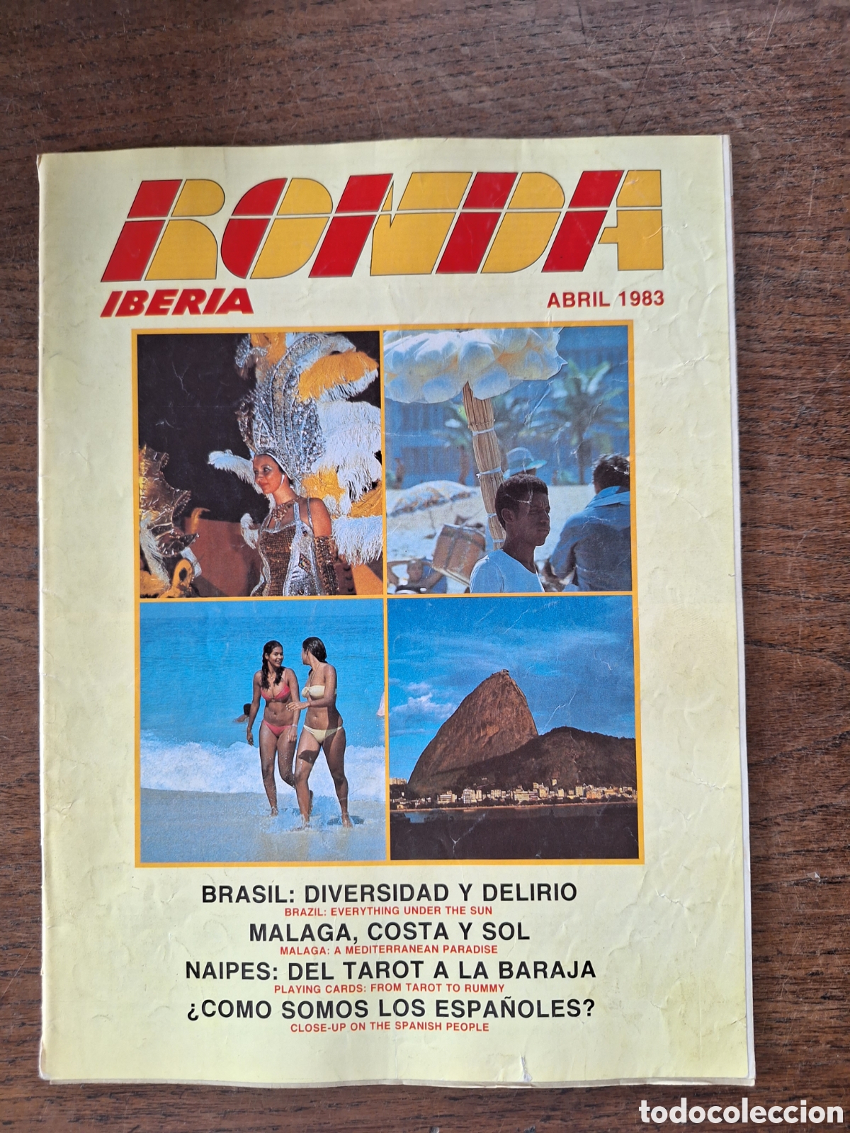 Otros Art&iacute;culos de Coleccionismo en Papel: Revista ronda iberia de abril 1983