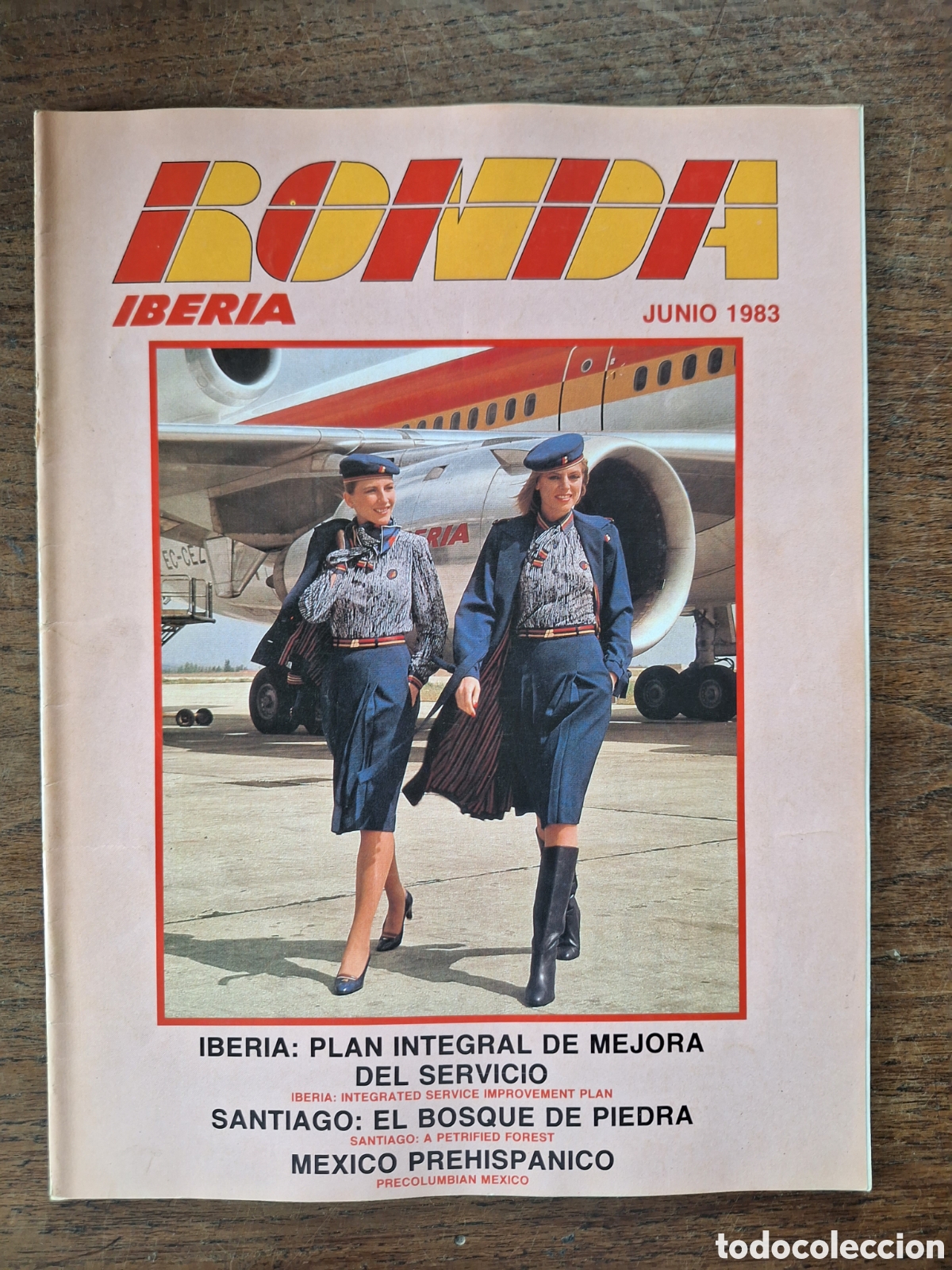 Sammelleidenschaft Andere Papierartikel: Revista ronda iberia de junio 1983