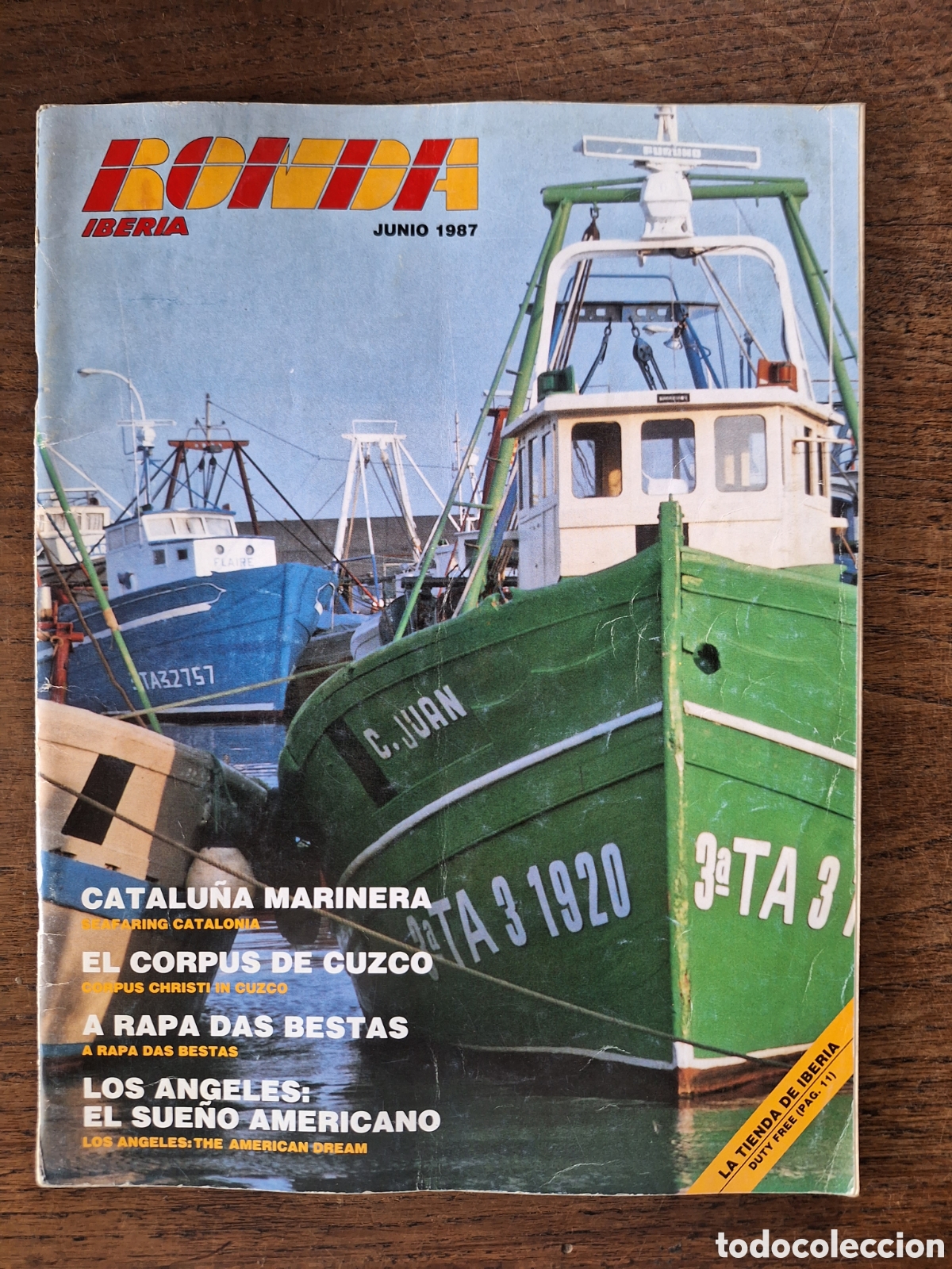 Paper Collecting Others: Revista ronda iberia de junio 1987