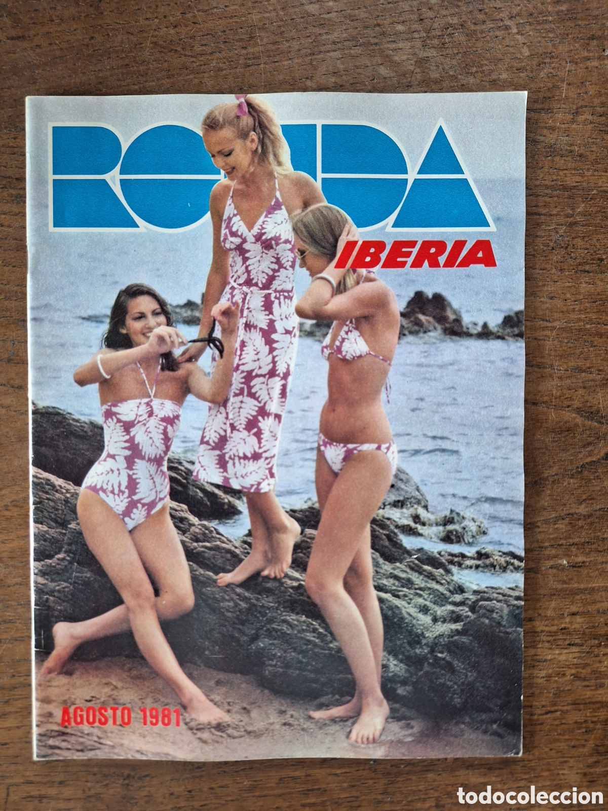 Otros Art&iacute;culos de Coleccionismo en Papel: Revista ronda iberia de agosto 1981