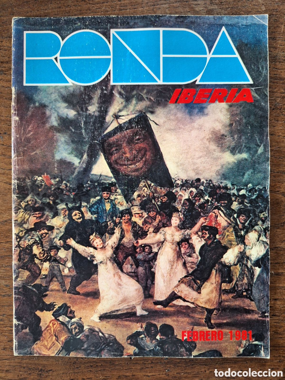 Otros Art&iacute;culos de Coleccionismo en Papel: Revista ronda iberia de febrero 1981