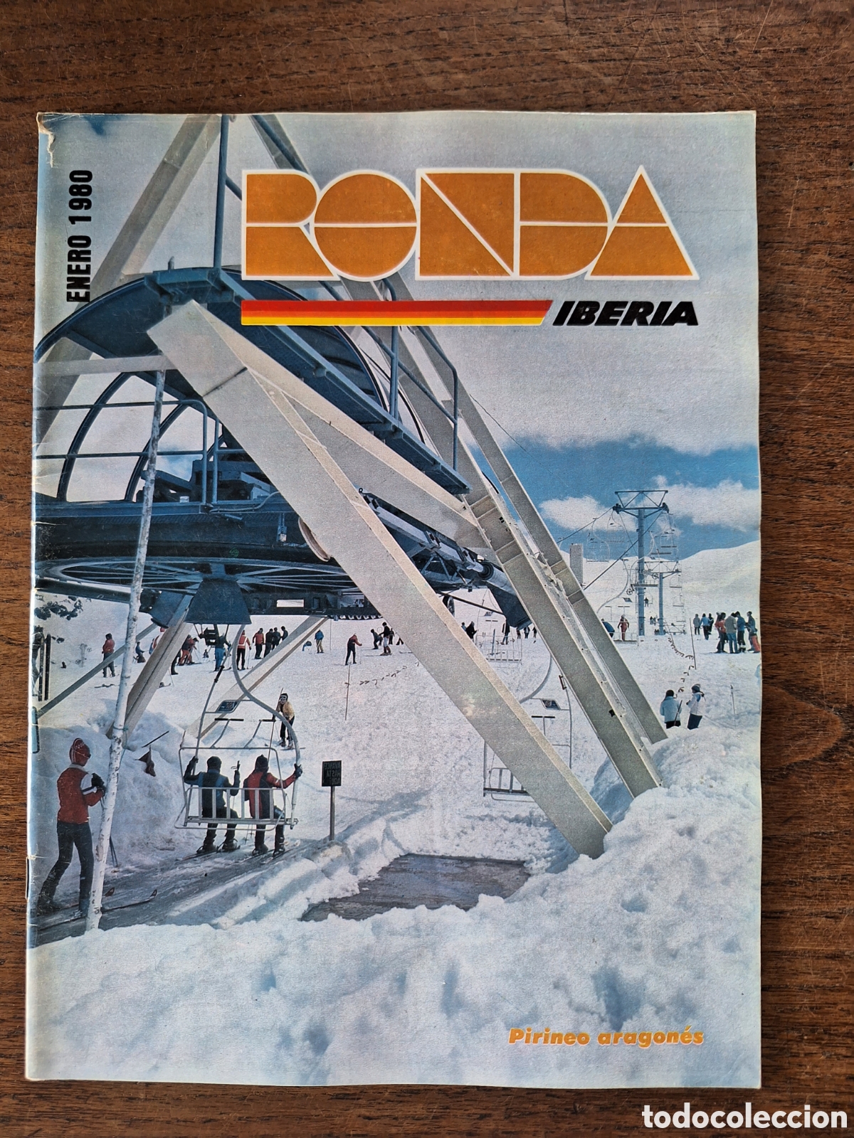 Otros Art&iacute;culos de Coleccionismo en Papel: Revista ronda iberia de enero 1980