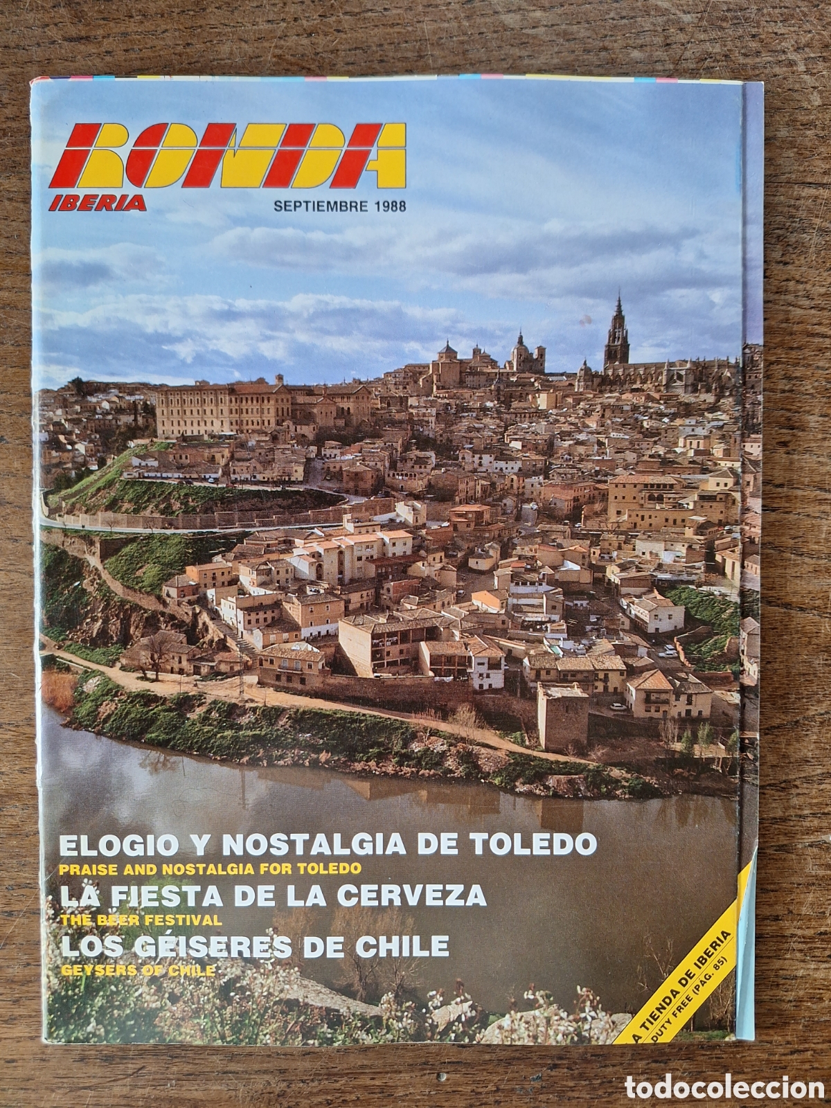 Sammelleidenschaft Andere Papierartikel: Revista ronda iberia de septiembre 1988