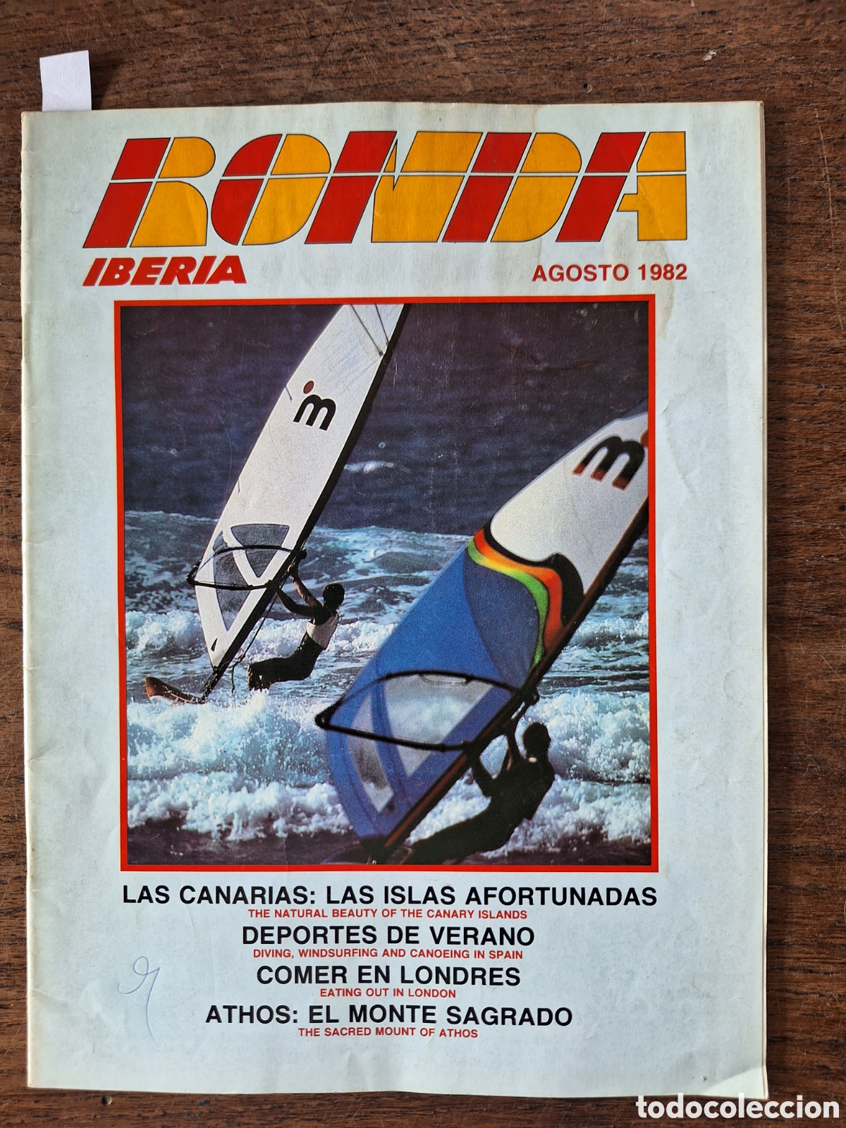 Paper Collecting Others: Revista ronda iberia de agosto 1982