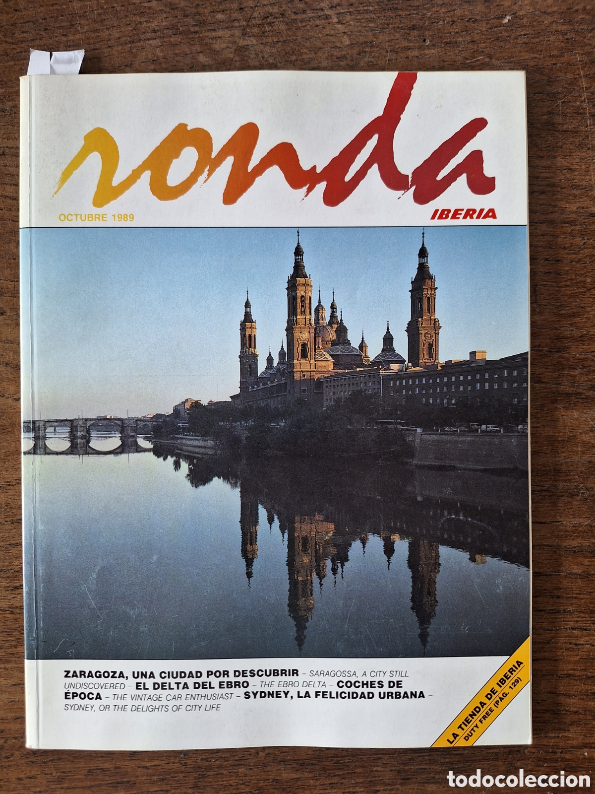 Sammelleidenschaft Andere Papierartikel: Revista ronda iberia de octubre 1989