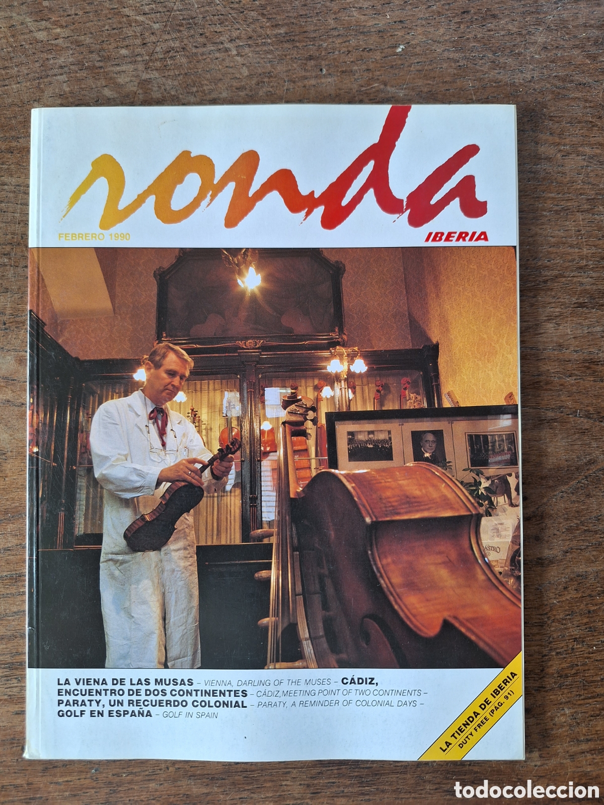 Sammelleidenschaft Andere Papierartikel: Revista ronda iberia de febrero 1990