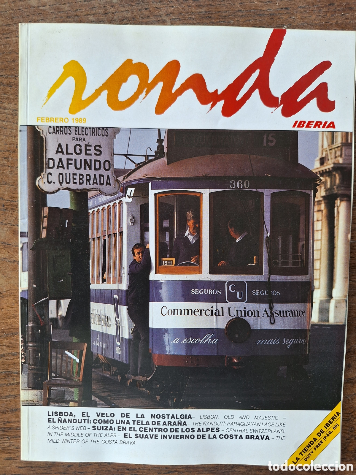 Paper Collecting Others: Revista ronda iberia de febrero 1989