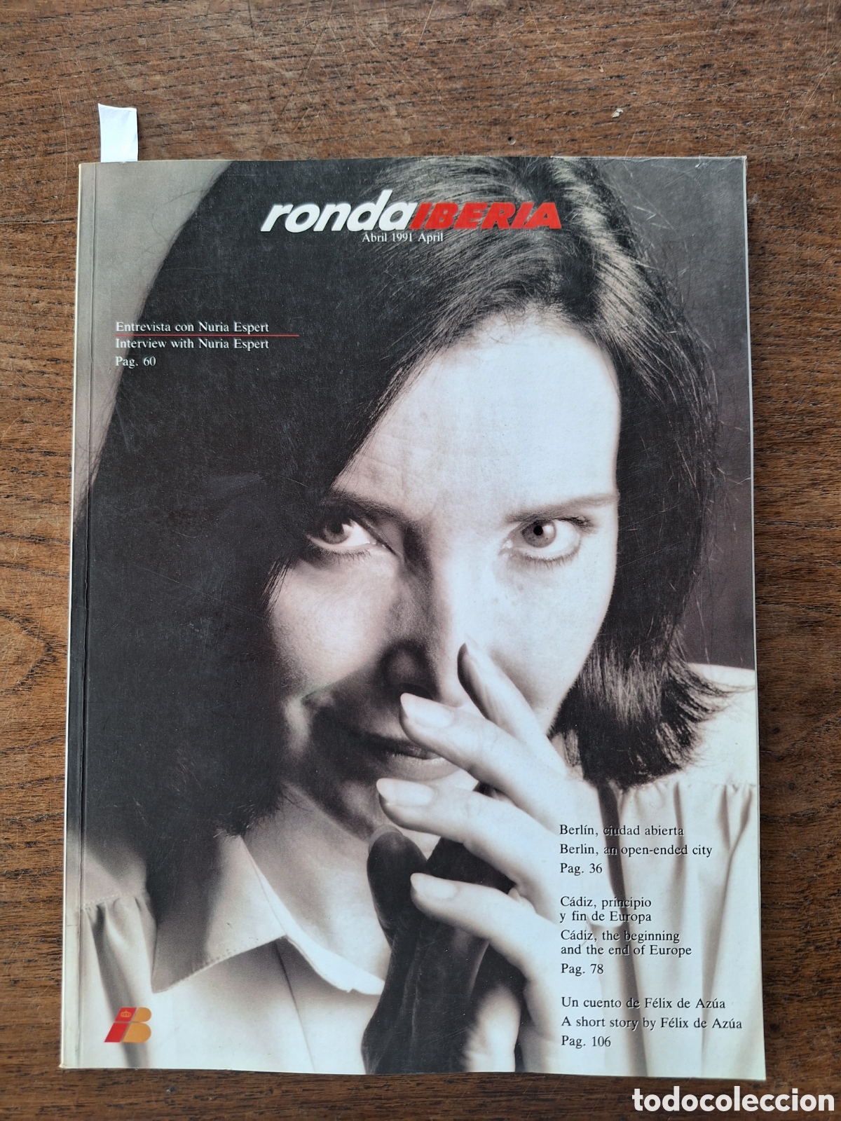 Otros Art&iacute;culos de Coleccionismo en Papel: Revista ronda iberia de abril 1991