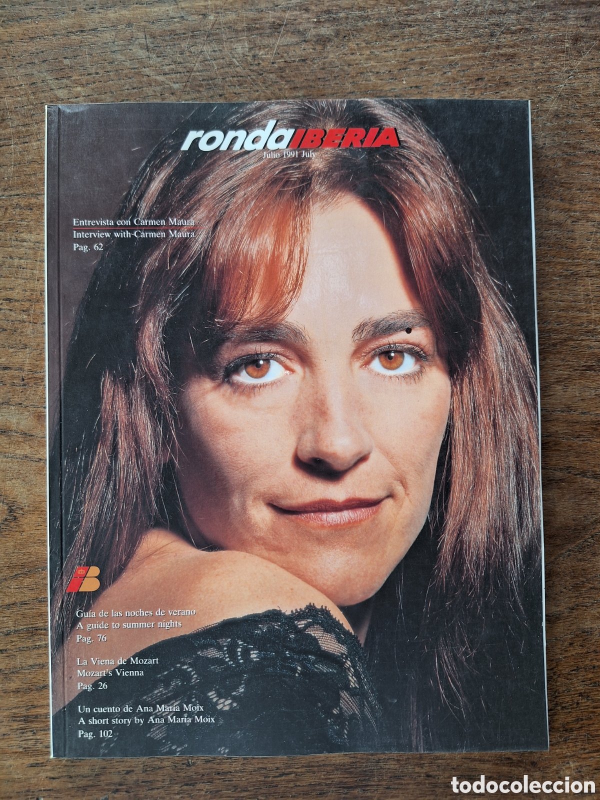 Sammelleidenschaft Andere Papierartikel: Revista ronda iberia de julio 1991