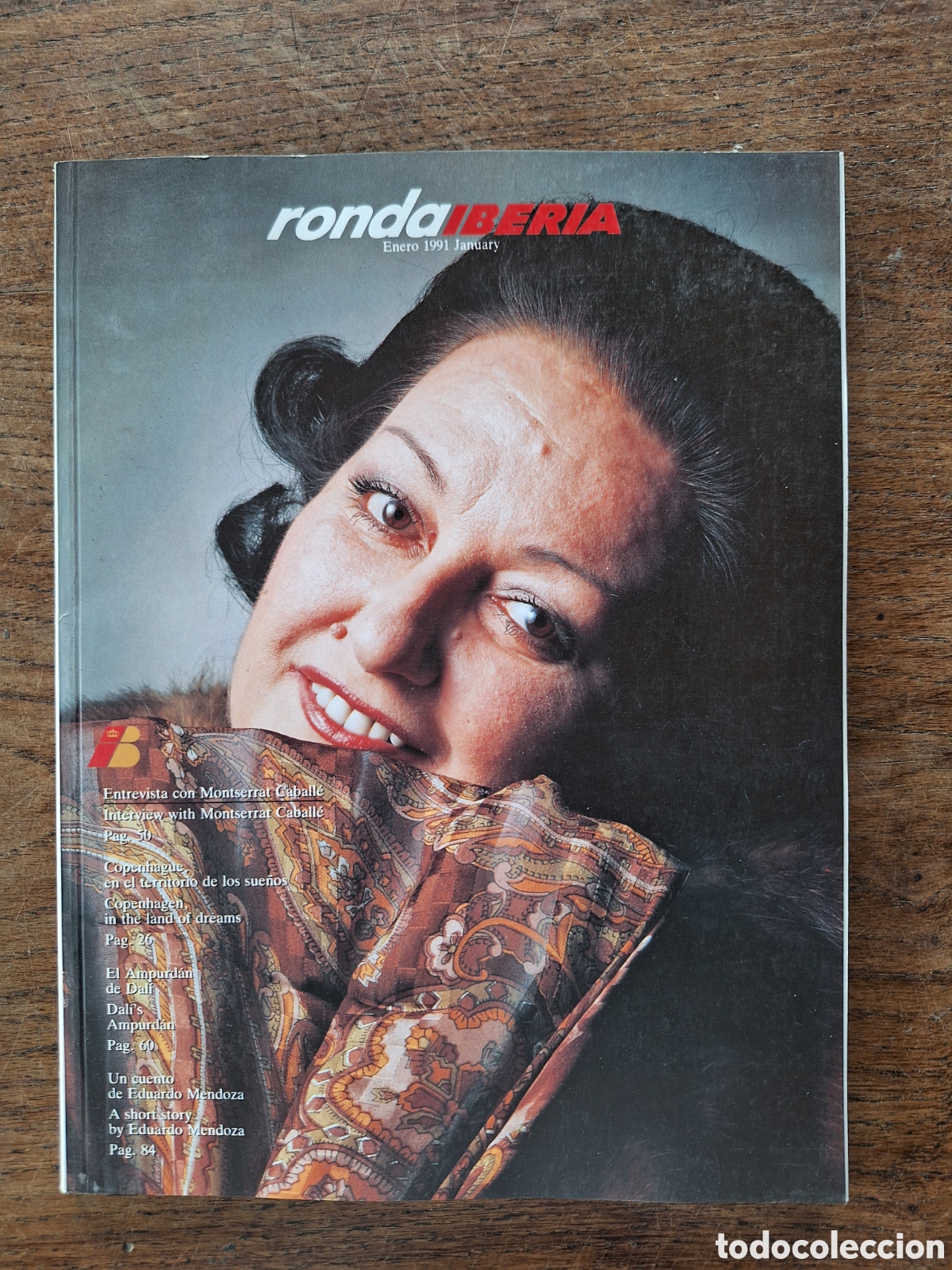 Sammelleidenschaft Andere Papierartikel: Revista ronda iberia de enero 1991