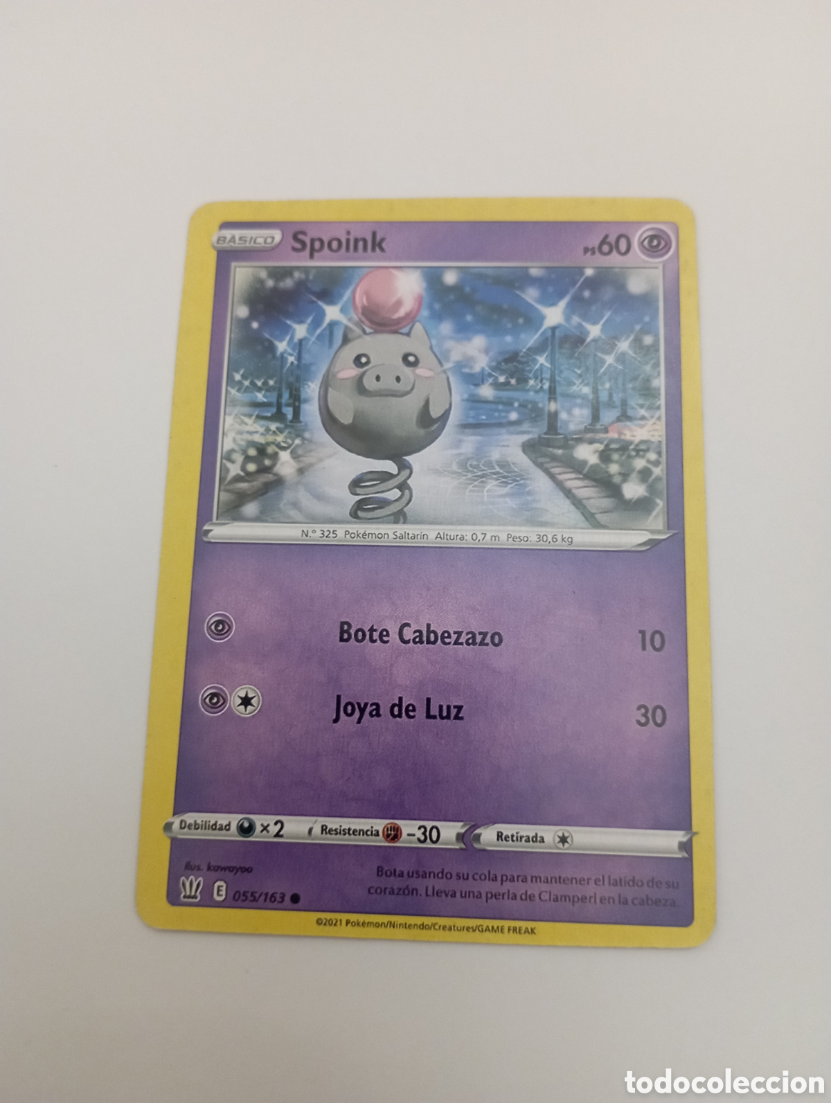 spoink pokemon card Japan Pop Mart Retreat Cost Pokemon EX Emerald Common Spoink