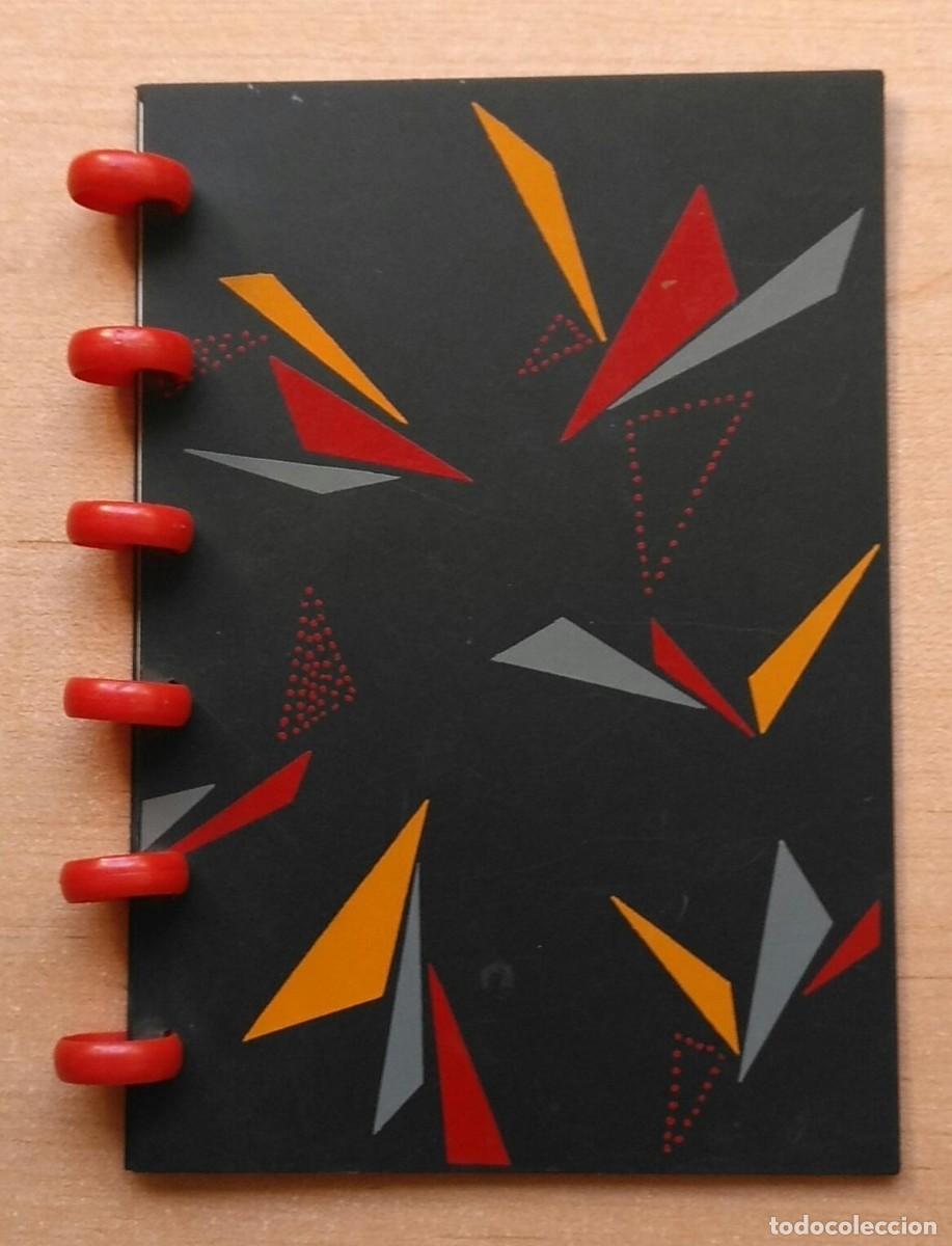 Otros art&iacute;culos de coleccionismo en papel: Libreta vintage - anillas - tapas - 16cm x 12cm