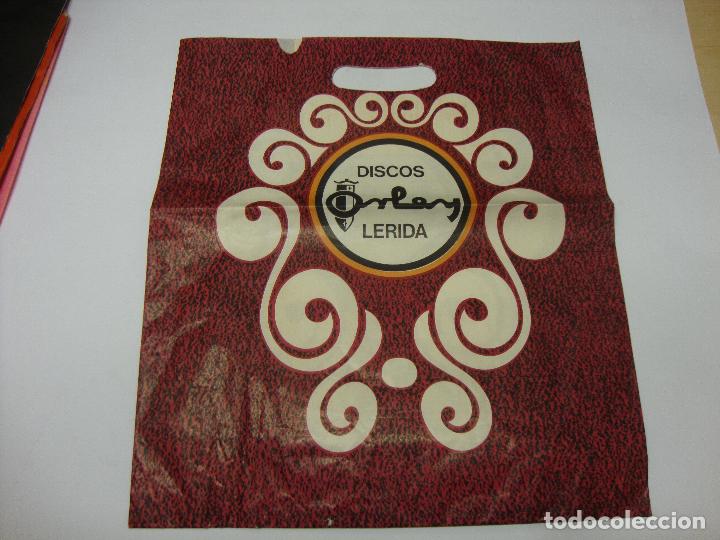 Otros art&iacute;culos de coleccionismo en papel: BOLSA PAPEL DISCOS LP ORLEY LERIDA