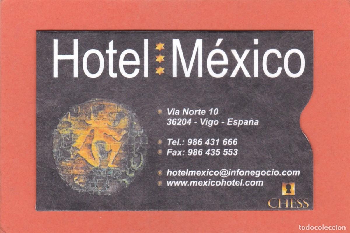 Otros Art&iacute;culos de Coleccionismo en Papel: FUNDA LLAVE HOTEL MEXICO (VIGO) - SIN LLAVE
