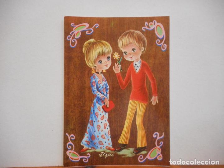 Otros Art&iacute;culos de Coleccionismo en Papel: BONITA POSTAL. NUEVA. BONITA PAREJA