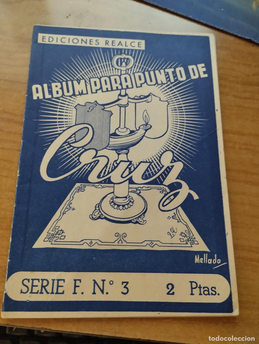 Otros Art&iacute;culos de Coleccionismo en Papel: album para punto de cruz, serie F, n&ordm; 3, ediciones realce