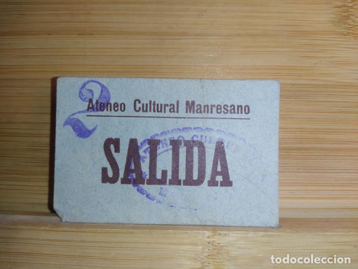 Sammelleidenschaft Andere Papierartikel: MANRESA-ATENEO CULTURAL MANRESANO-SALIDA-VER FOTOS-(105.263)