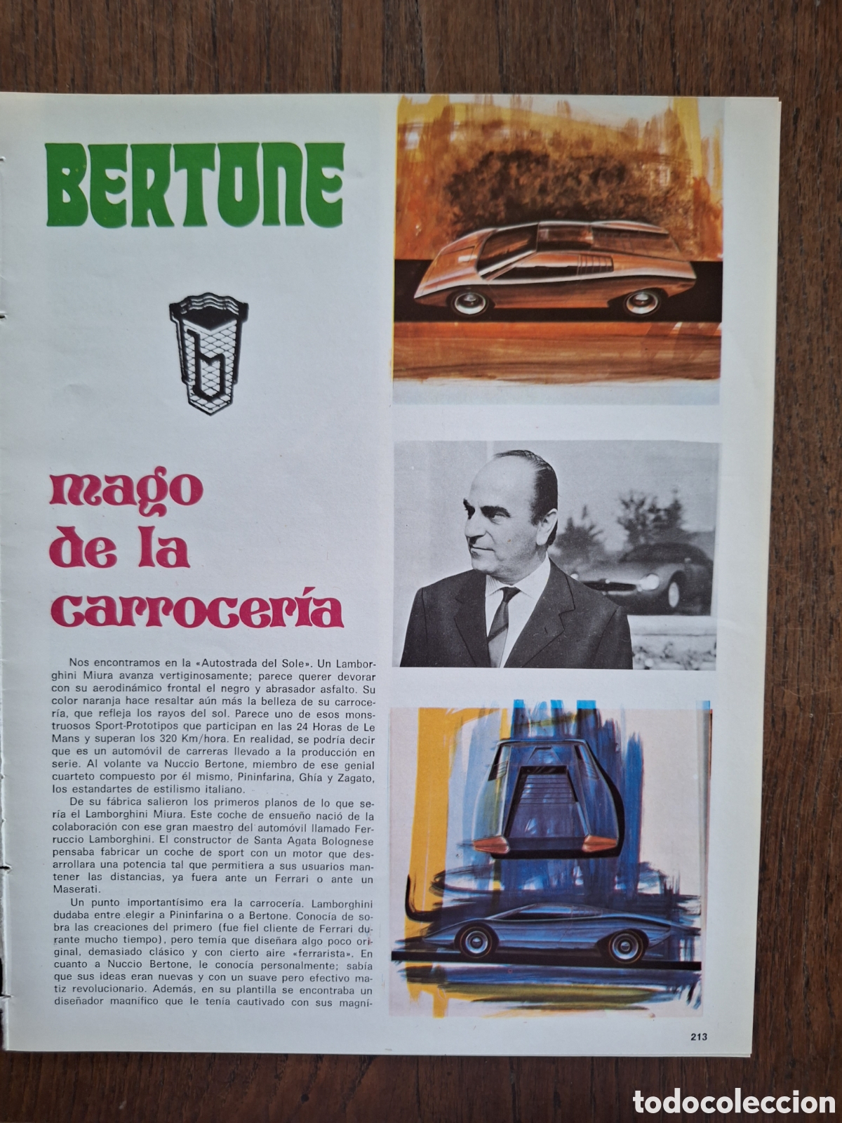 Reportaje autom&oacute;vil bertone