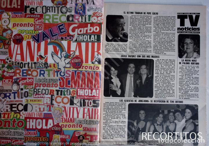 Paper Collecting Others: javier vazquez ding dong las azafatas pepe calvo toni antonio paloma hurtado