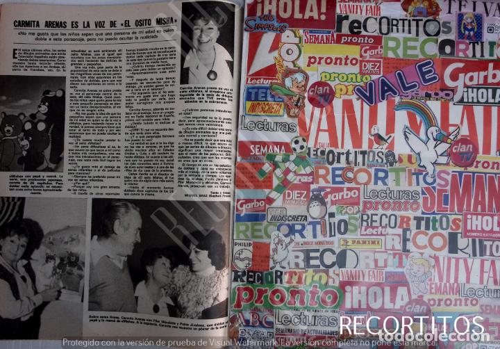 Paper Collecting Others: carmita arenas la dobladora del oso osito misha micha