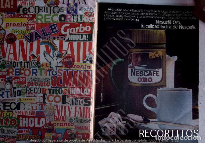 Paper Collecting Others: NESCAFE ANUNCIO PUBLICIDAD oro