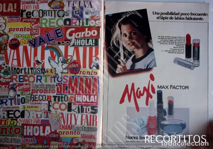Paper Collecting Others: maxi max factor anuncio publicidad