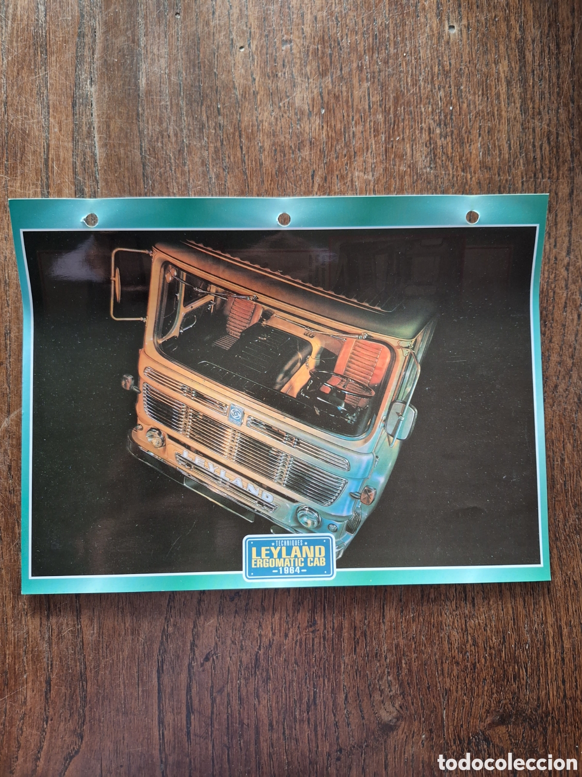 Sammelleidenschaft Andere Papierartikel: Ficha camion Leyland Ergomatic Cab de 1964