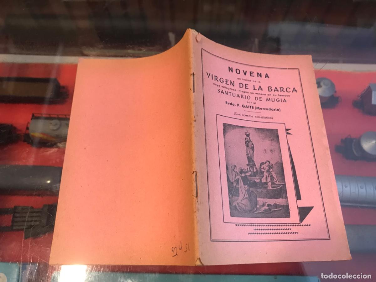 Collectionnisme Papier divers: NOVENA EN HONOR DE LA VIRGEN DE LA BARCA. SANTUARIO DE MUGIA (MUX&Iacute;A) P. GAITE, MERCEDARIO. 1966