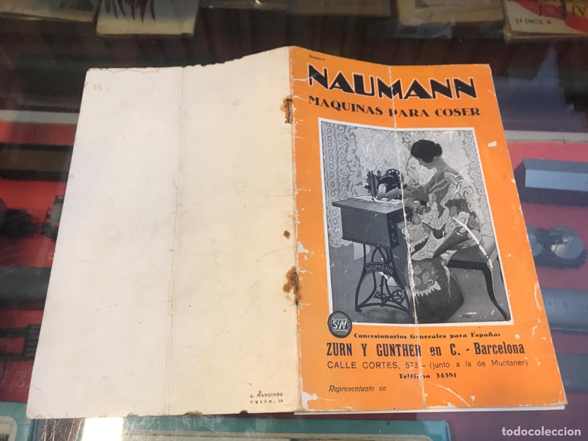 Collectionnisme Papier divers: CAT&Aacute;LOGO DE NAUMANN. M&Aacute;QUINAS PARA COSER. ZURN Y GUNTHER EN BARCELONA