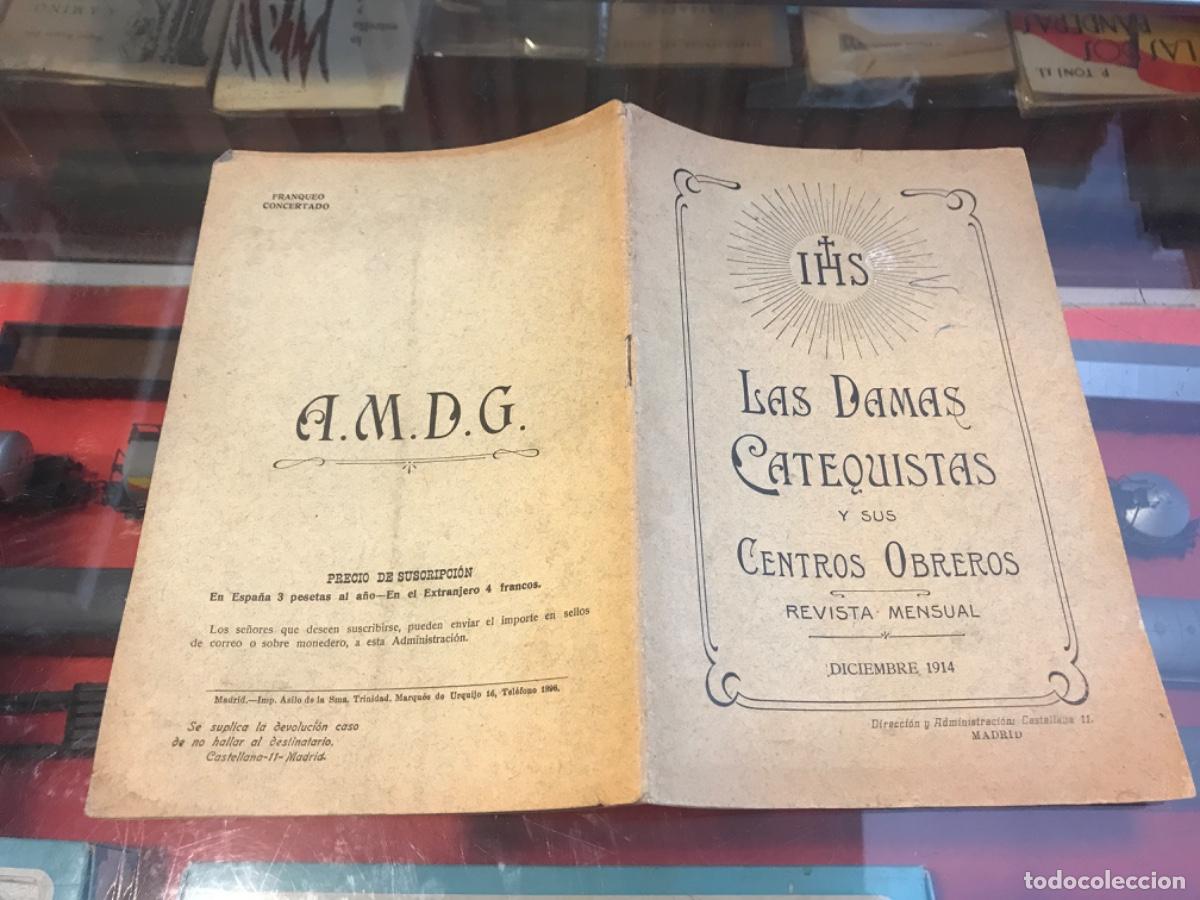 Collectionnisme Papier divers: LAS DAMAS CATEQUISTAS Y SUS CENTROS OBREROS. REVISTA MENSUAL. 1914. MADRID