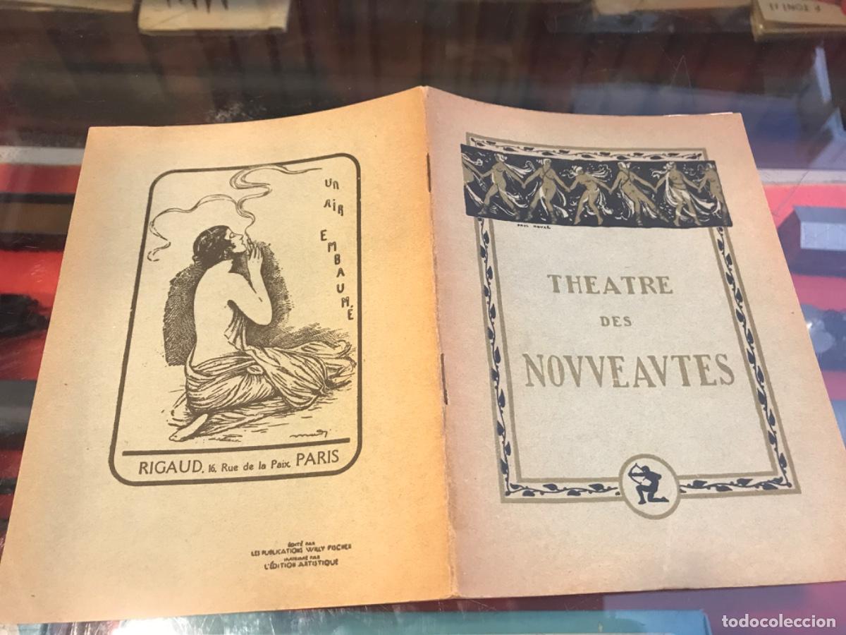 Collectionnisme Papier divers: THEATRE DES NOUVEAUTES. COMTE OBLIGADO. M. ANDR&Eacute; BARDE. SAISON 1927-1928