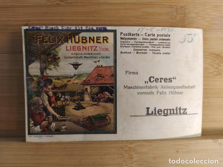 Sammelleidenschaft Andere Papierartikel: FELIX HUBNER LIEGNITZ-PUBLICIDAD ANTIGUA-VER FOTOS-(105.288)