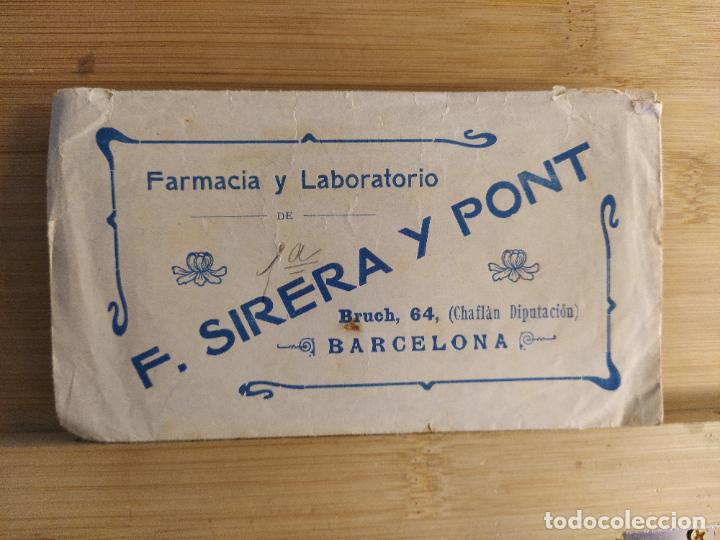 Otros Art&iacute;culos de Coleccionismo en Papel: BARCELONA-FARMACIA SIRERA Y PONT-SOBRE ANTIGUO-VER FOTOS-(105.345)