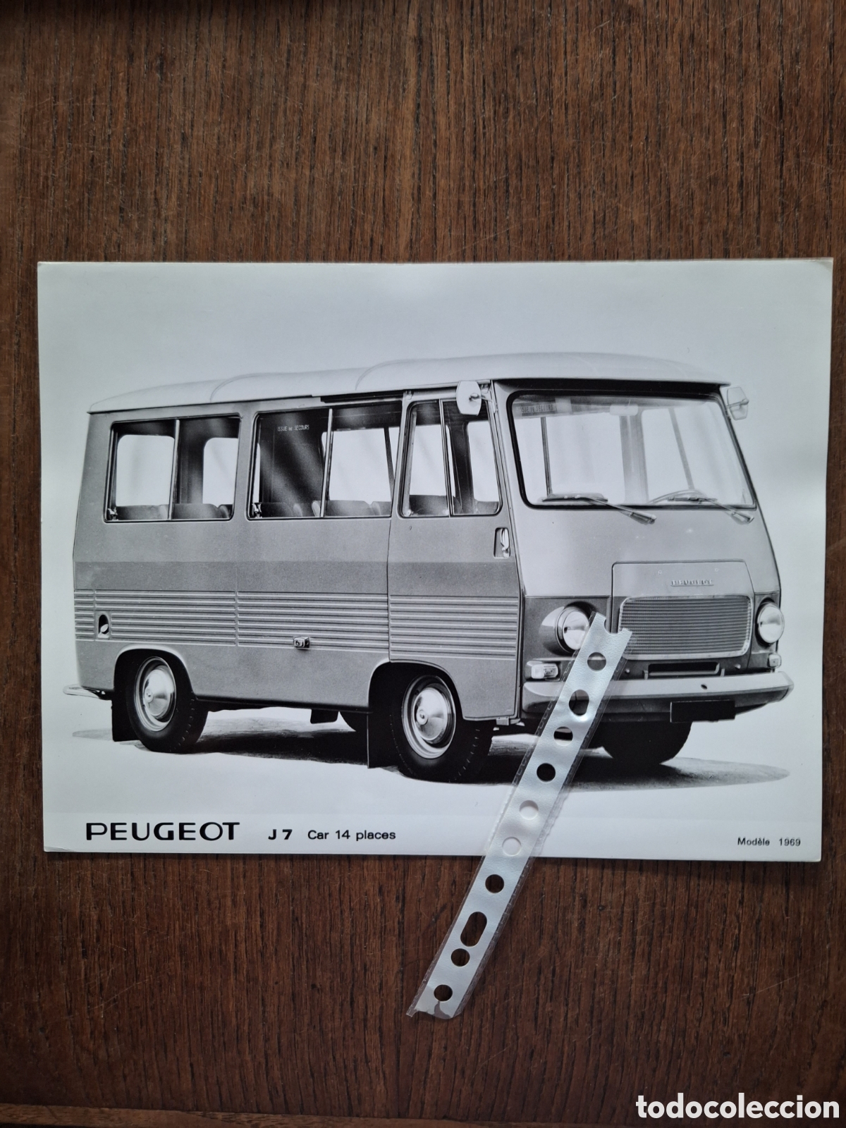 Otros Art&iacute;culos de Coleccionismo en Papel: Fotograf&iacute;a furgoneta Peugeot J 7