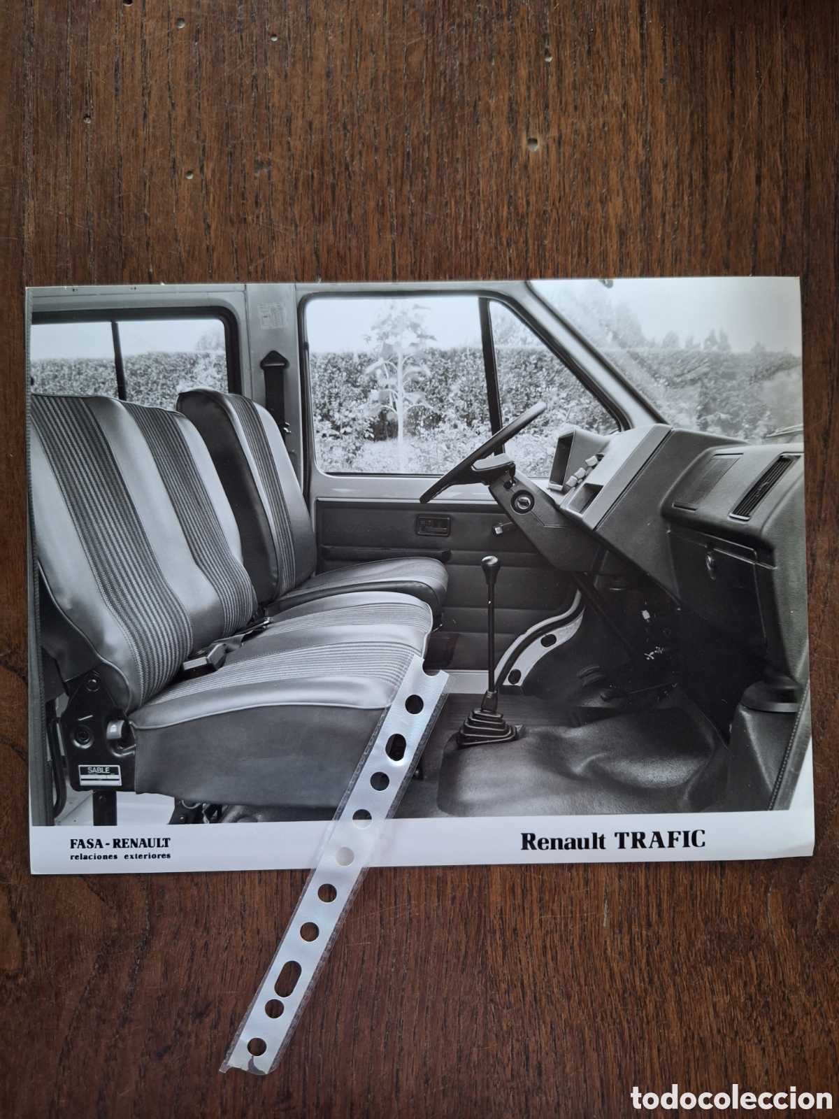 Outros artigos de papel: Fotograf&iacute;a furgoneta Renault Trafic