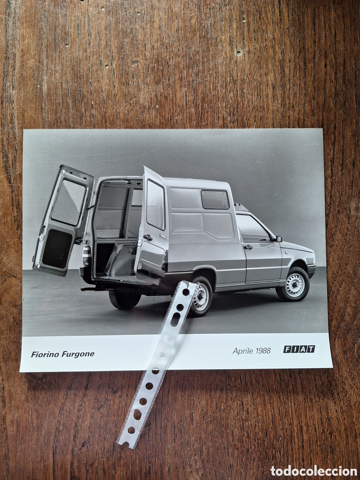 Otros Art&iacute;culos de Coleccionismo en Papel: Fotograf&iacute;a furgoneta Fiat Fiorino