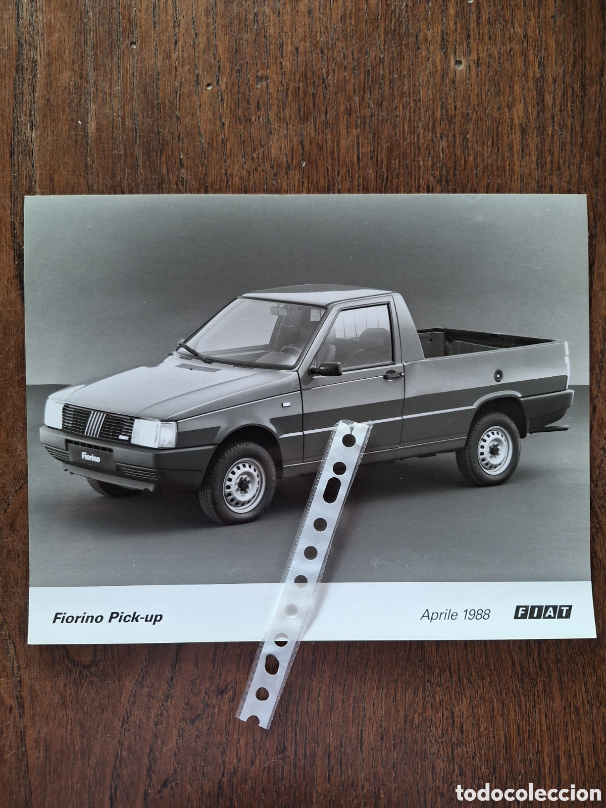 Otros Art&iacute;culos de Coleccionismo en Papel: Fotograf&iacute;a furgoneta Fiat Fiorino