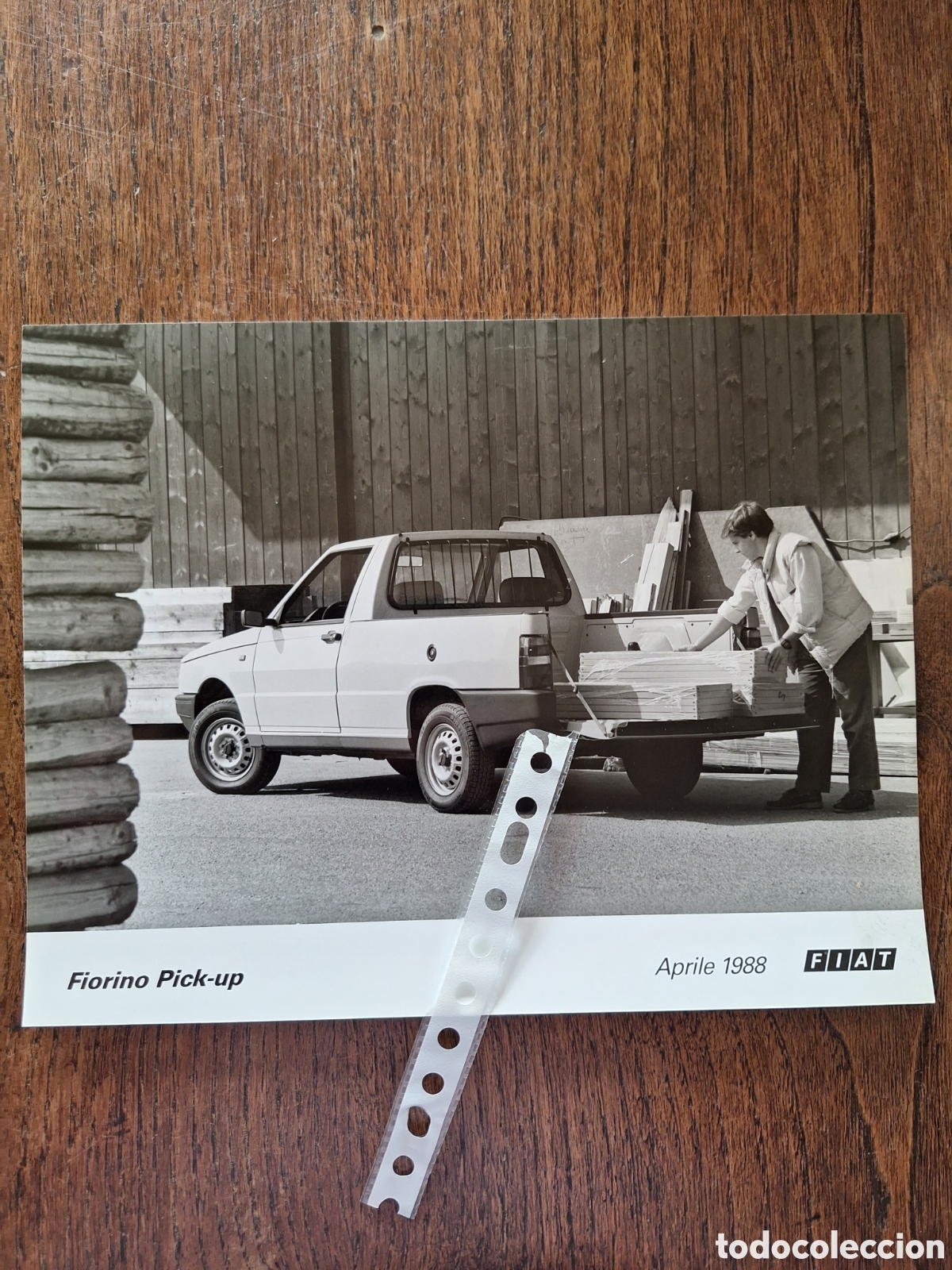 Otros Art&iacute;culos de Coleccionismo en Papel: Fotograf&iacute;a furgoneta Fiat Fiorino