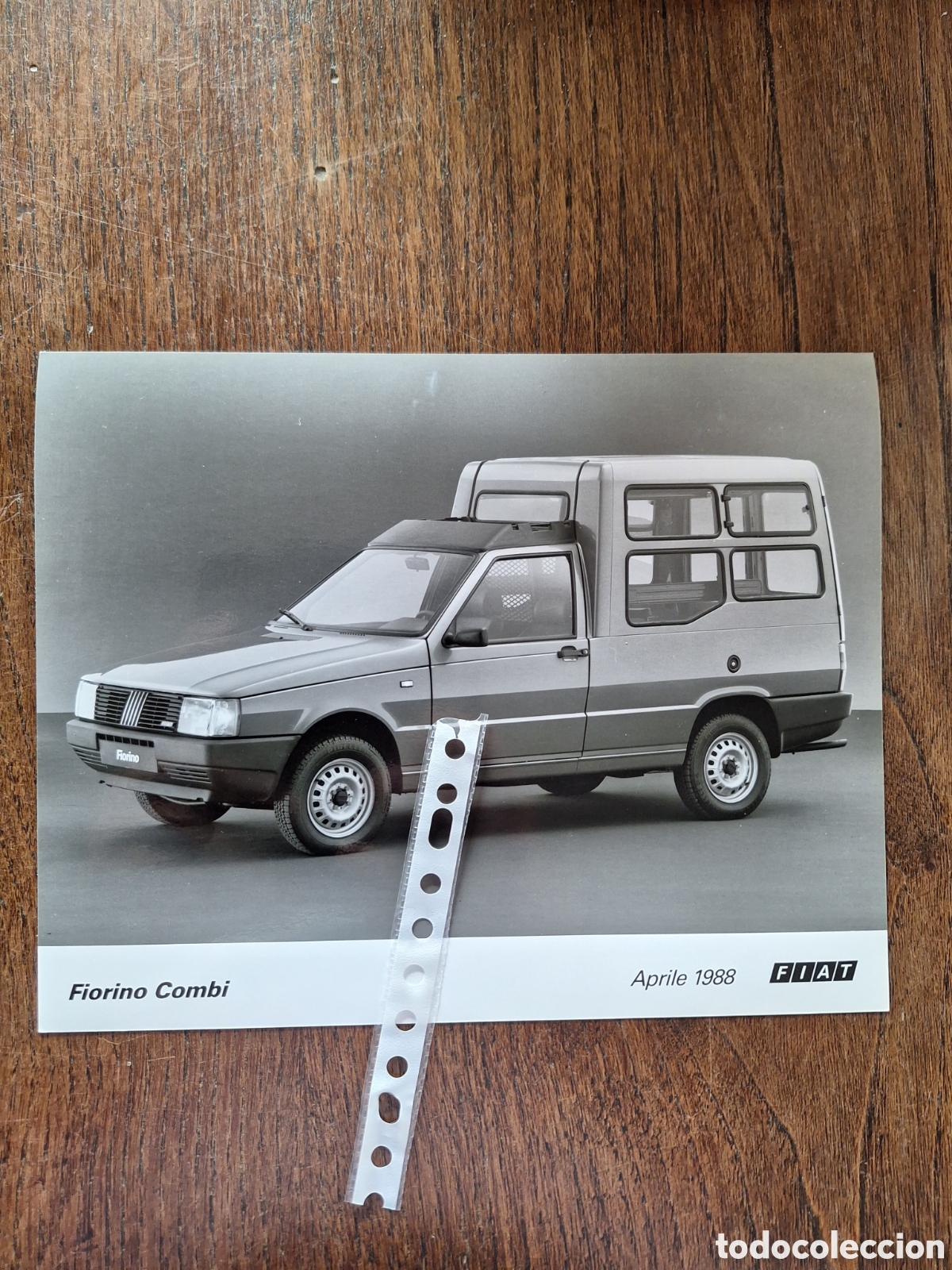 Otros Art&iacute;culos de Coleccionismo en Papel: Fotograf&iacute;a furgoneta Fiat Fiorino