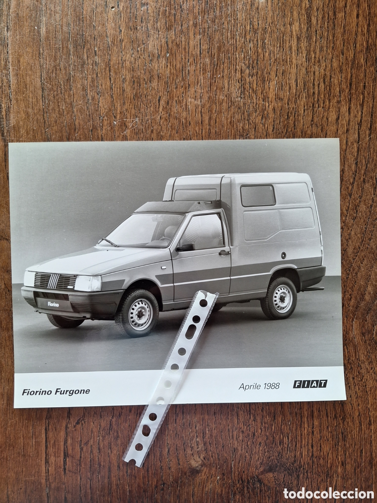 Otros Art&iacute;culos de Coleccionismo en Papel: Fotograf&iacute;a furgoneta Fiat Fiorino