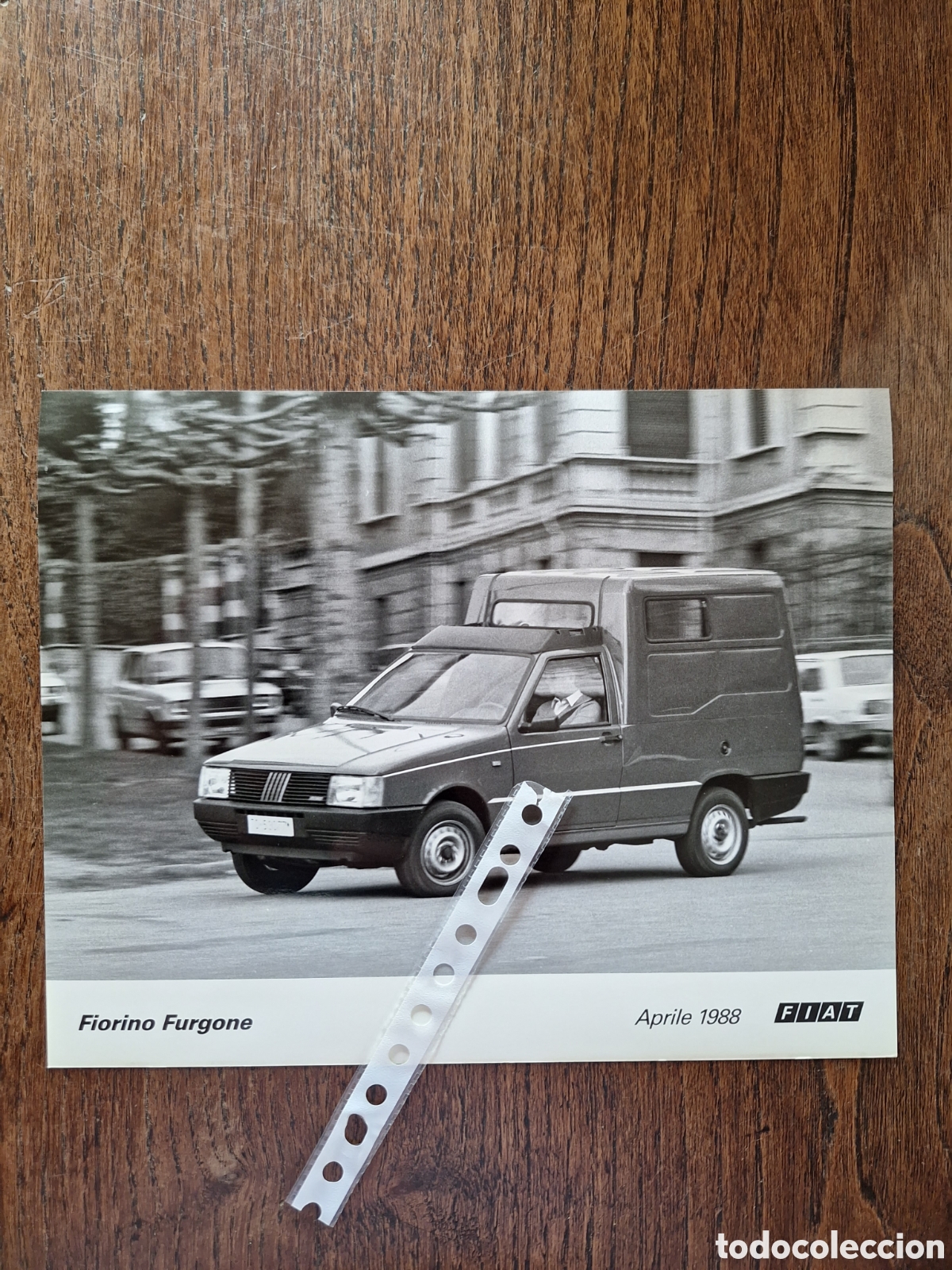 Otros Art&iacute;culos de Coleccionismo en Papel: Fotograf&iacute;a furgoneta Fiat Fiorino
