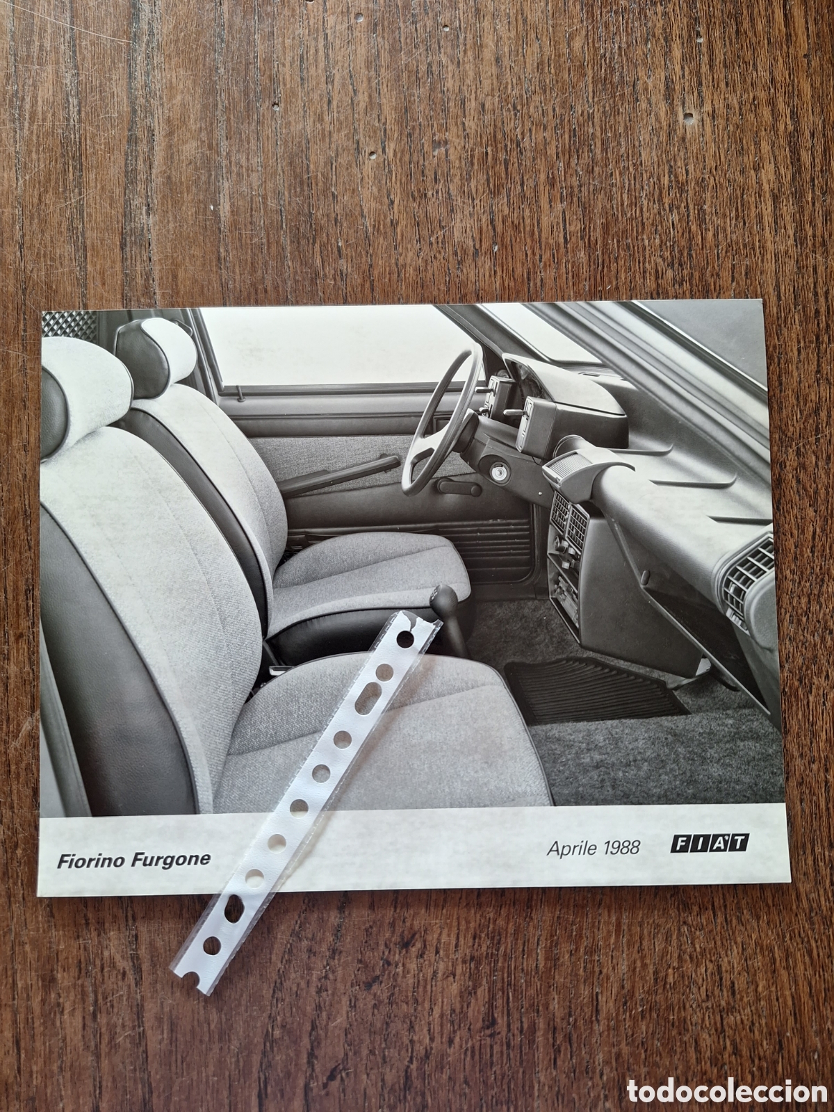 Otros Art&iacute;culos de Coleccionismo en Papel: Fotograf&iacute;a furgoneta Fiat Fiorino