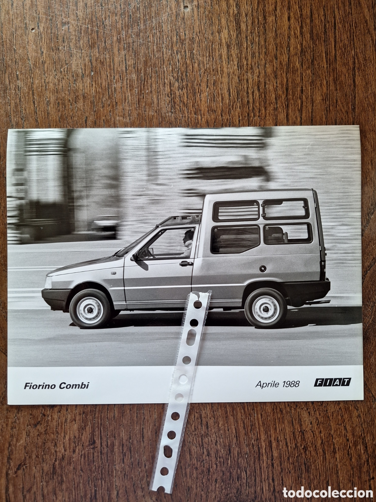 Otros Art&iacute;culos de Coleccionismo en Papel: Fotograf&iacute;a furgoneta Fiat Fiorino