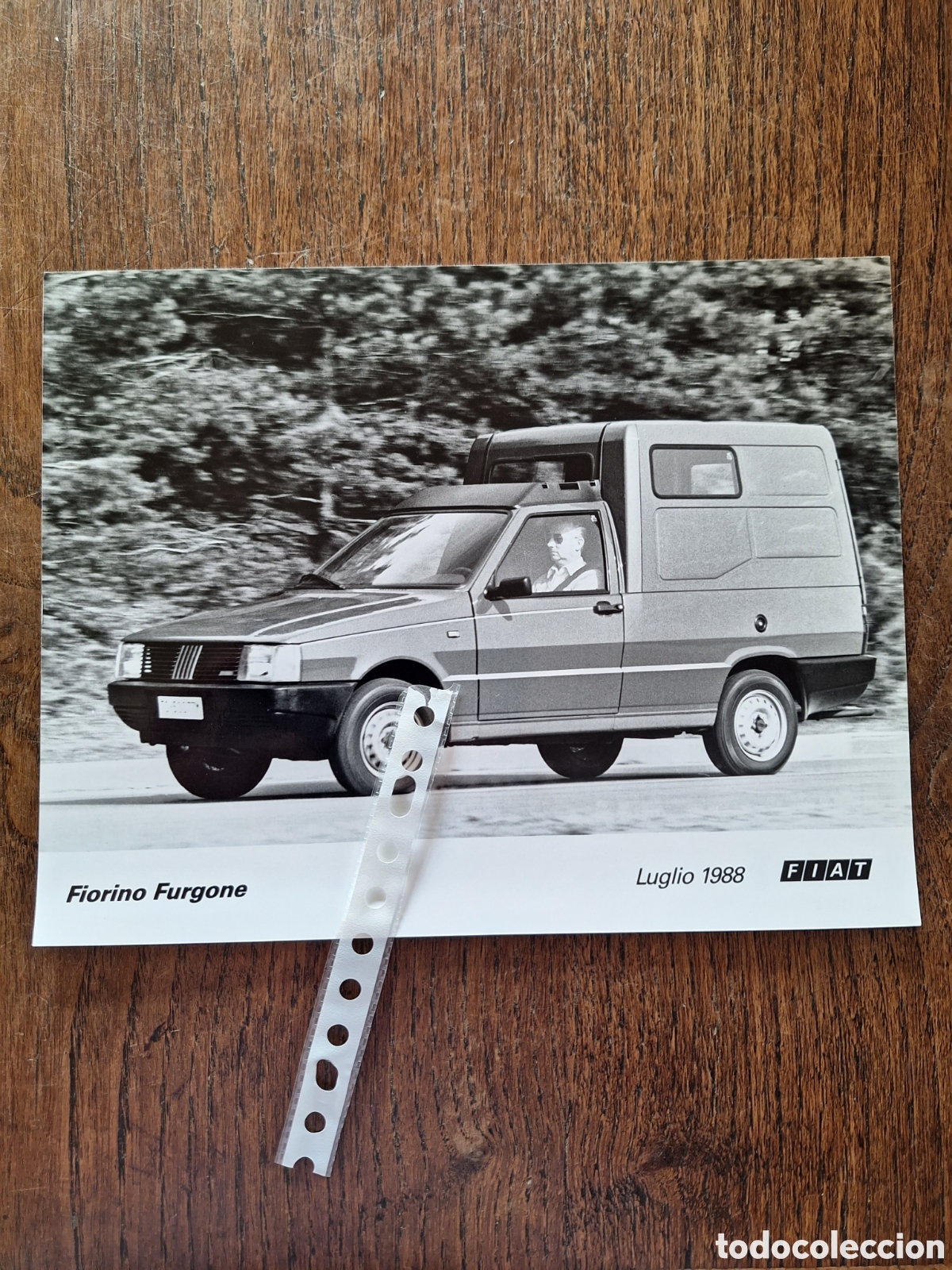 Otros Art&iacute;culos de Coleccionismo en Papel: Fotograf&iacute;a furgoneta Fiat Fiorino